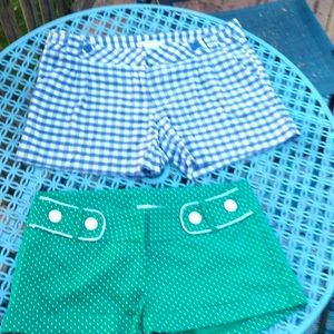 2 Pairs Charlotte Russe juniors shorts
